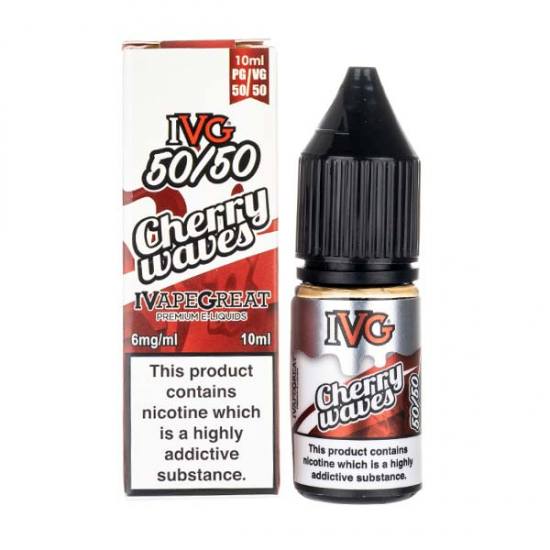 Cherry Waves 10ml E-Liquid by IVG 50/50