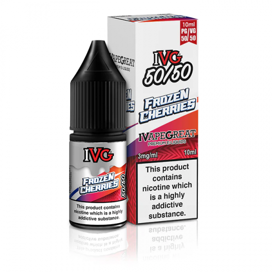 IVG Frozen Cherries 50/50 E Liquid (10ml)