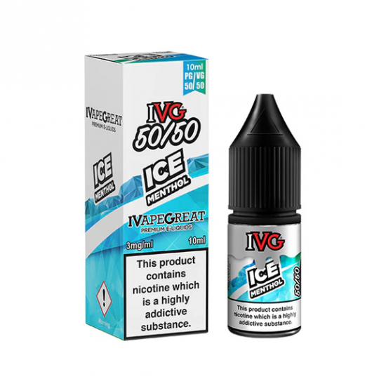 Ice Menthol 10ml E-Liquid by IVG 50/50