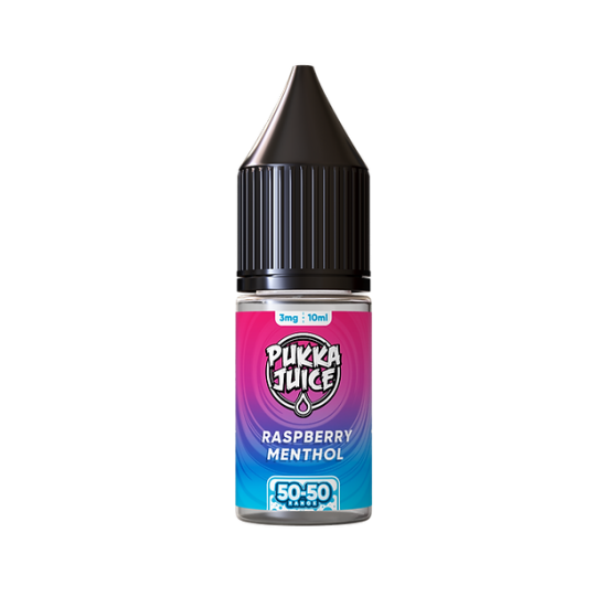 RASPBERRY MENTHOL BY PUKKA JUICE 50/50 