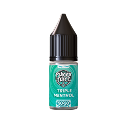 TRIPLE MENTHOL BY PUKKA JUICE 50/50 