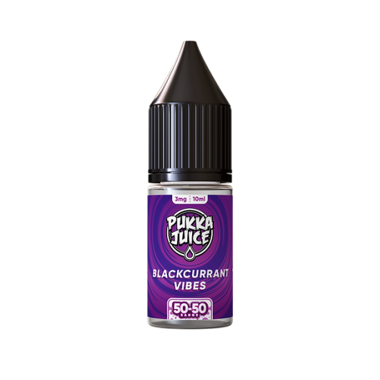 BLACKCURRANT VIBES BY PUKKA JUICE 50/50 