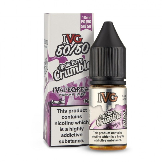 IVG Apple Berry Crumble E Liquid - 50/50 Series (10ml)