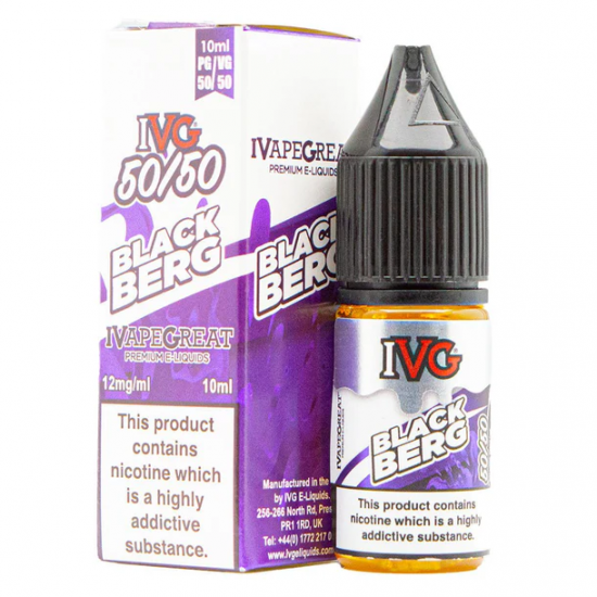 Blackberg 10ml E-Liquid by IVG 50/50