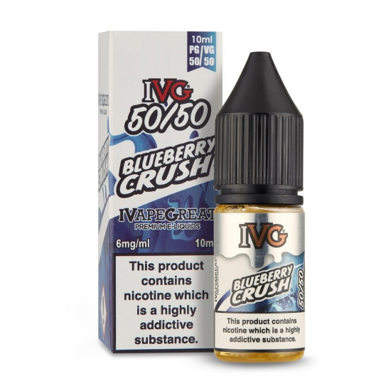 Blueberry Crush 10ml E-Liquid by IVG 50/50