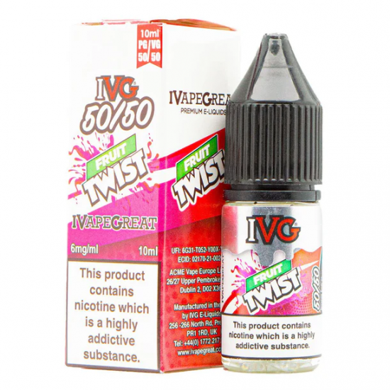 Fruit Twist 10ml E-Liquid by IVG 50/50