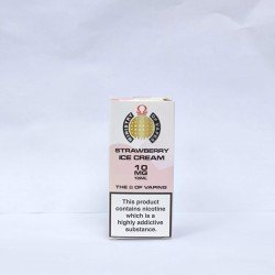 Strawberry Ice Cream E-liquid by MINISTRY OF VAPES 10ml