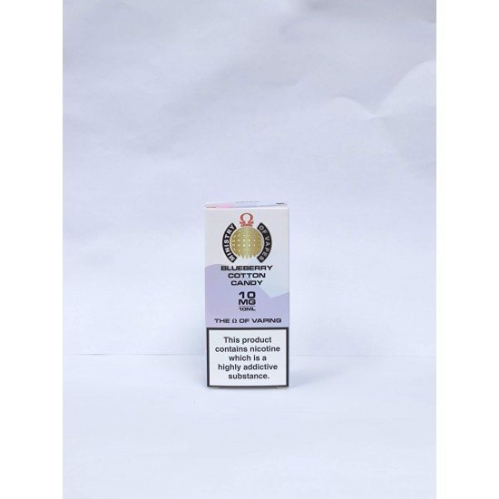 Blueberry Cotton Candy E-liquid by MINISTRY OF VAPES 10ml
