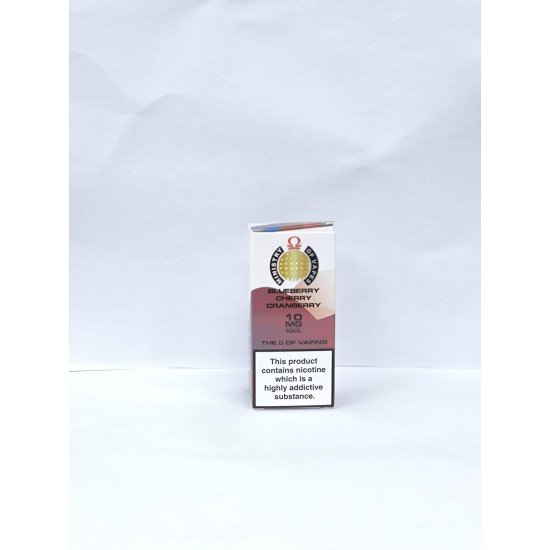 Blueberry Cherry Cranberry E-liquid by MINISTRY OF VAPES 10ml