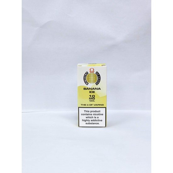 Banana Ice E-liquid by MINISTRY OF VAPES 10ml