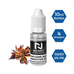 Black Aniseed (Jack Black) 50/50 E-liquid by Nicohit 10ml