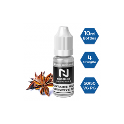 Black Aniseed (Jack Black) 50/50 E-liquid by Nicohit 10ml