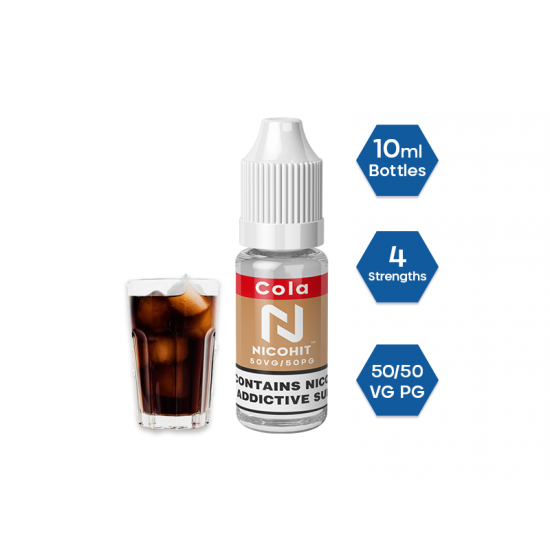 Cola 50/50 E-liquid by Nicohit 10ml