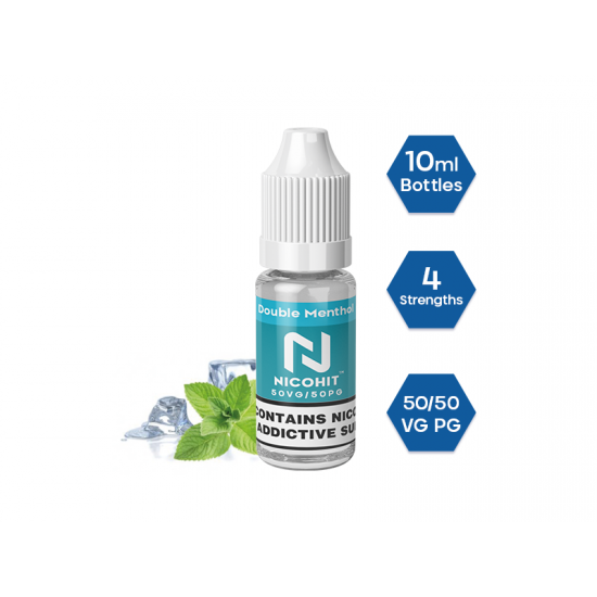 Double Menthol 50/50 E-liquid by Nicohit 10ml