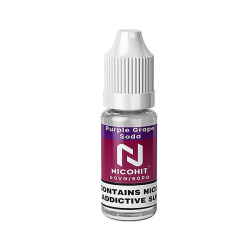 Purple Grape Soda 50/50 E-liquid by Nicohit 10ml