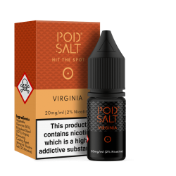 Virgina Nic Salt E-Liquid by Pod Salt 10ml