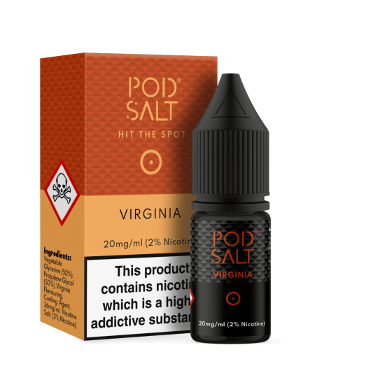 Virgina Nic Salt E-Liquid by Pod Salt 10ml