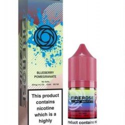 Blueberry Pomegranate Nic Salt E-Liquid by Firerose 5000 Salts 10ml