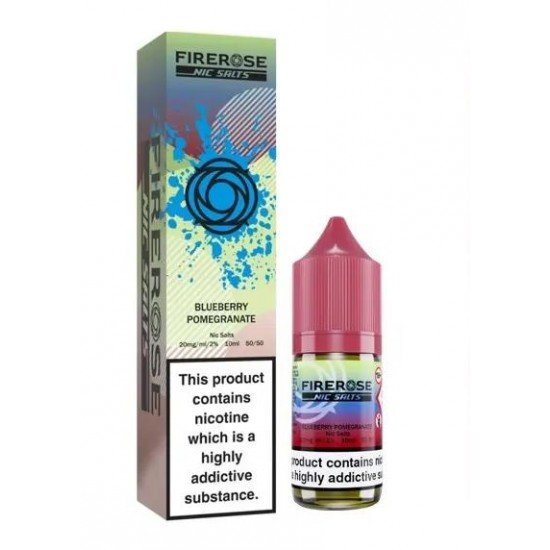 Blueberry Pomegranate Nic Salt E-Liquid by Firerose 5000 Salts 10ml