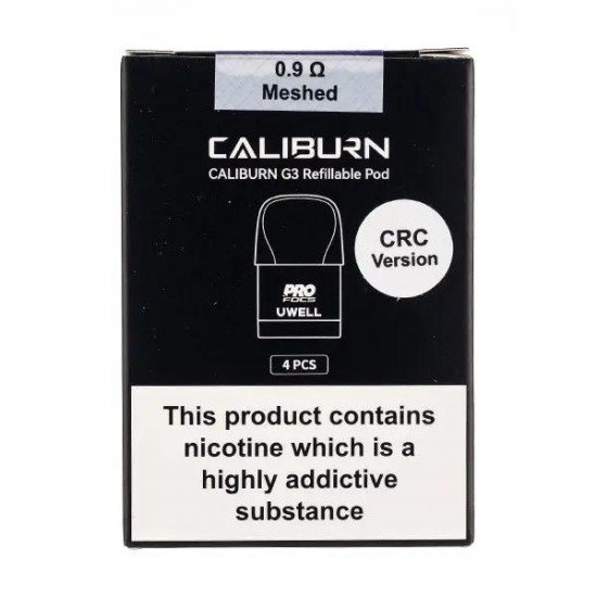 Uwell Caliburn G3 Replacement Pod (Pack of 4)