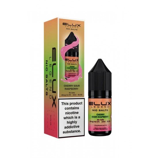 Cherry Sour Raspberry Nic Salt E-Liquid by Elux Legend 10ml
