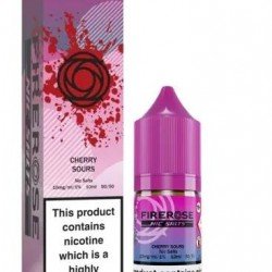 Cherry Sours Nic Salt E-Liquid by Firerose 5000 Salts 10ml