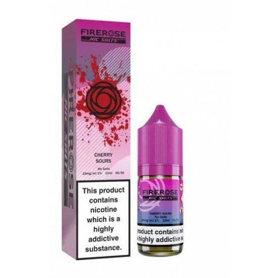 Cherry Sours Nic Salt E-Liquid by Firerose 5000 Salts 10ml
