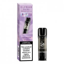 Juicy Peach Elfa Pro Prefilled Pod By ElfBar