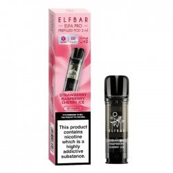 Strawberry Raspberry Cherry Elfa Pro Prefilled Pod By ElfBar