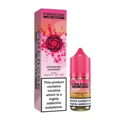Strawberry Raspberry Nic Salt E-Liquid by Firerose 5000 Nic salt 10ml