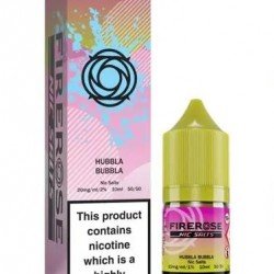 Hubbla Bubbla Nic Salt E-Liquid by Firerose 5000 Salts 10ml