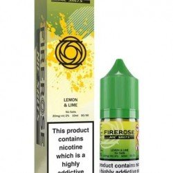 Lemon & Lime Nic Salt E-Liquid by Firerose 5000 Salts 10ml
