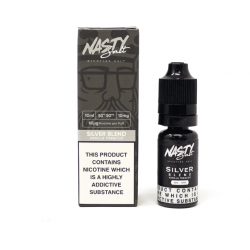 Silver Blend Nic Salt E-Liquid by Nasty Juice 10ml