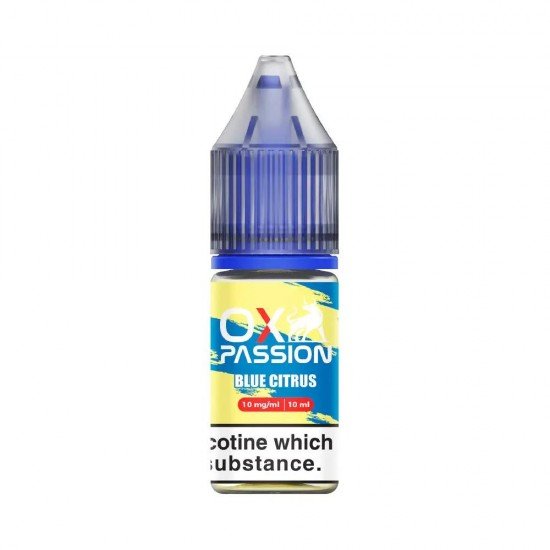 Blue Citrus OX Passion Nic Salt E-Liquid by OXVA 10ml