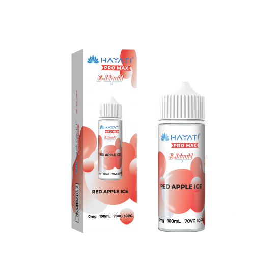 Hayati Pro Max Eliquid - Red Apple Ice - 100ml
