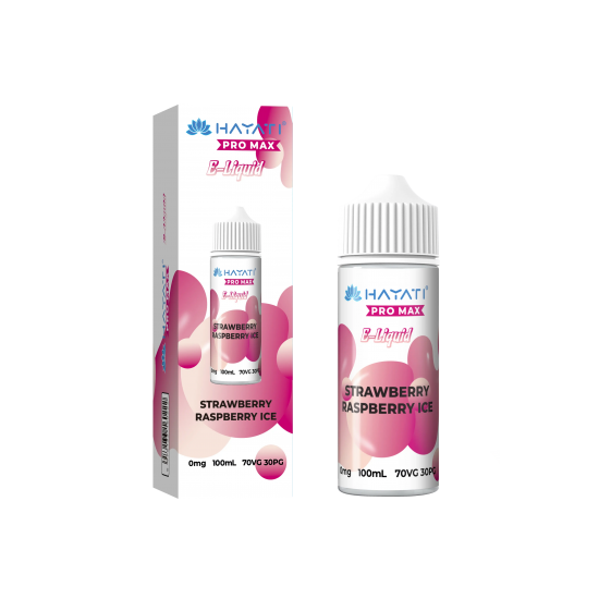 Hayati Pro Max Eliquid - Strawberry Raspberry Ice - 100ml