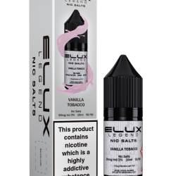 Vanilla Tobacco Nic Salt E-Liquid by Elux Legend 10ml
