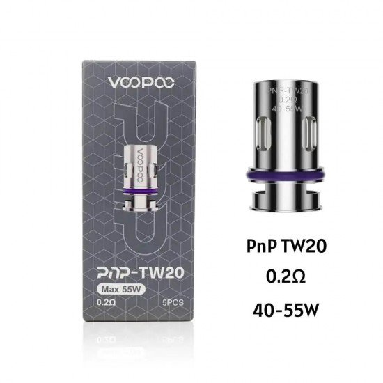 VooPoo Pnp TW Replacement Coils (Pack of 5)