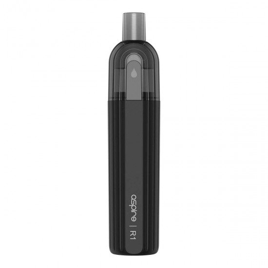 Aspire R1 Rechargeable Disposable Kit - Cherry Drop Ice, Black