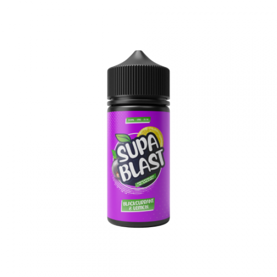 Supa Blast E Liquid - Blackcurrant & Lemon - 100ml