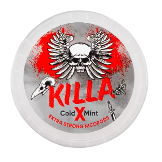 Cold X Mint Nicotine Pouches by Killa