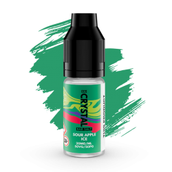Sour Apple Ice Nic Salt E-Liquid by Crystal Bar 10ml