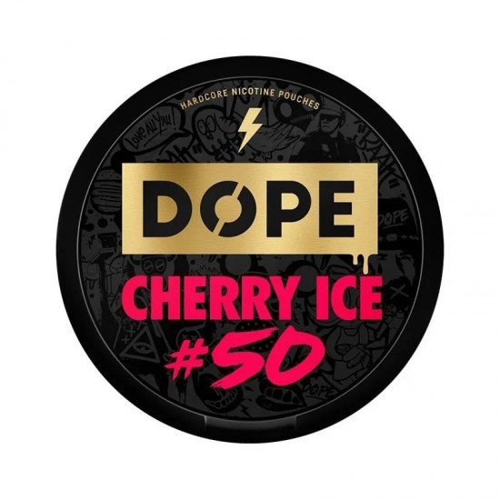Cherry Ice Dope Black Nicotine Pouches