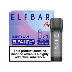 ELF BAR ELFA PRE-FILLED PODS (PACK OF 2) - Berry Jam