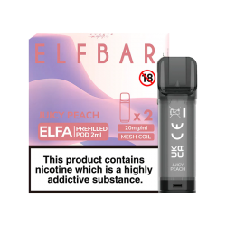 ELF BAR ELFA PRE-FILLED PODS (PACK OF 2) - Juicy Peach