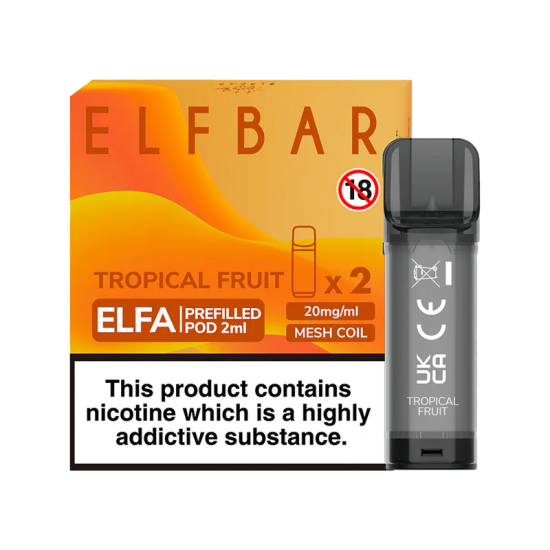 ELF BAR ELFA PRE-FILLED PODS (PACK OF 2) - Tropical Fruit