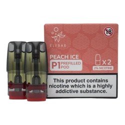 Elf Bar Mate P1 Prefilled E-Liquid Pods (Pack of 2) - Peach Ice