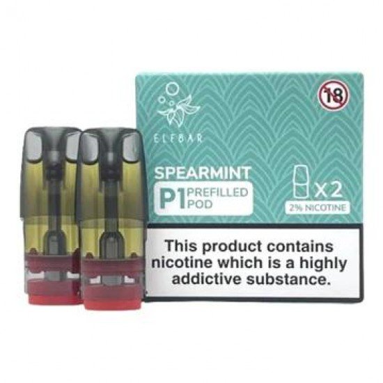 Elf Bar Mate P1 Prefilled E-Liquid Pods (Pack of 2) - Strawberry