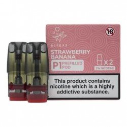 Elf Bar Mate P1 Prefilled E-Liquid Pods (Pack of 2) - Strawberry Banana