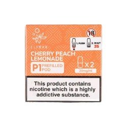 Elf Bar Mate P1 Prefilled E-Liquid Pods (Pack of 2) - Cherry Peach Lemonade